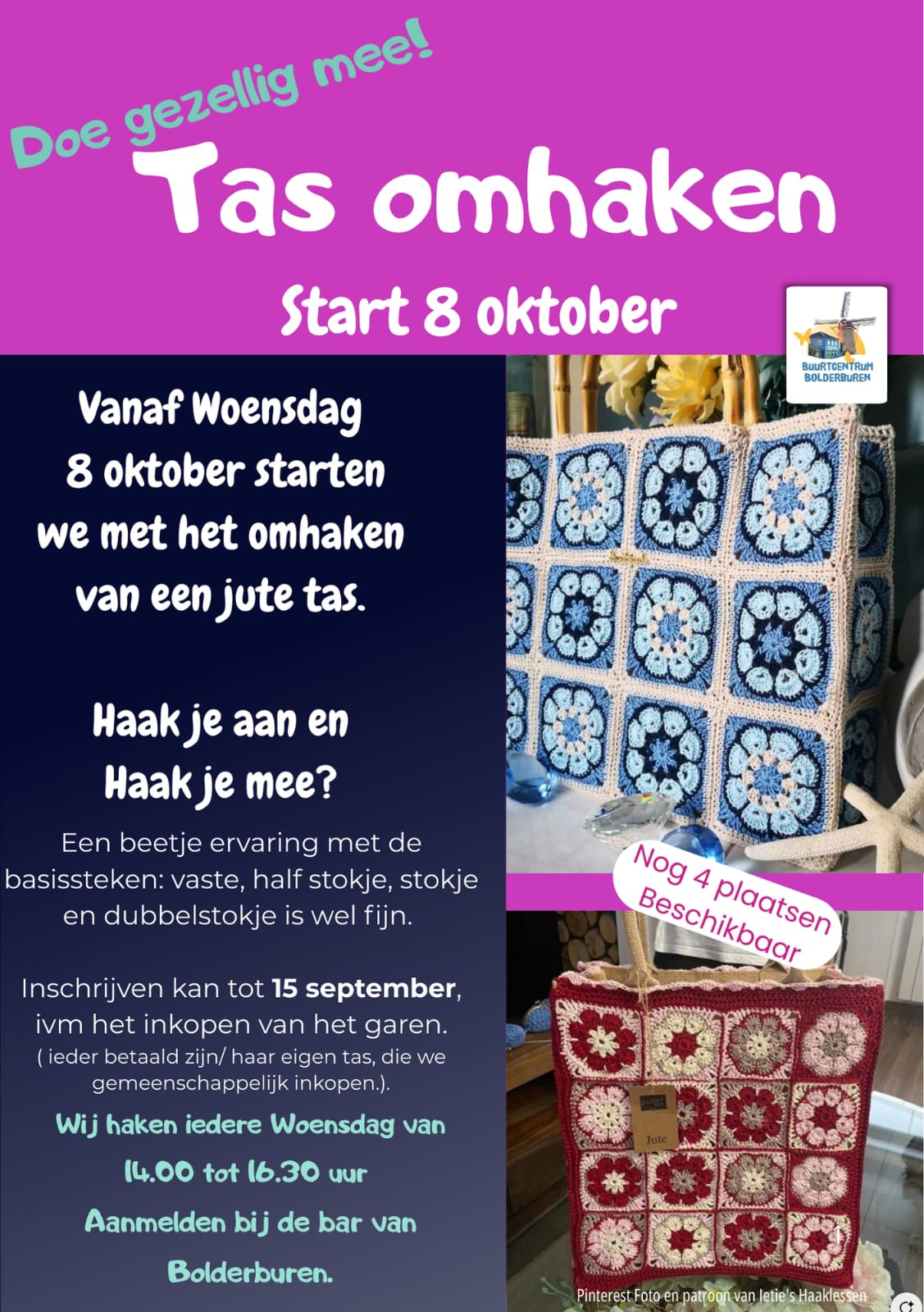 Tas omhaken